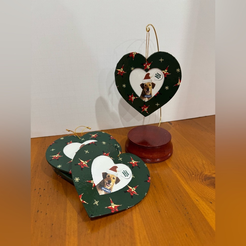 Old Navy vintage 1990s picture frame ornaments